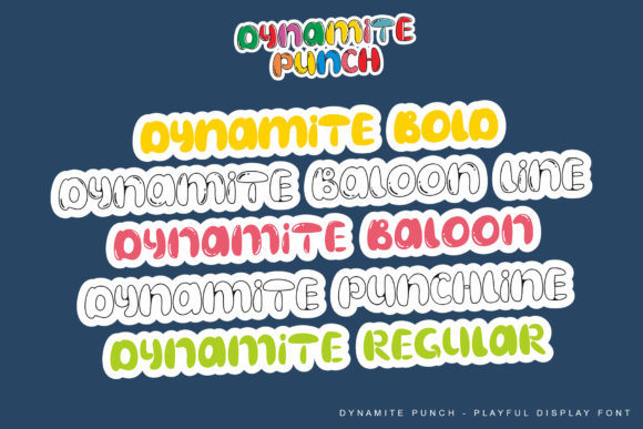 Dynamite Punch Font - Preview 1
