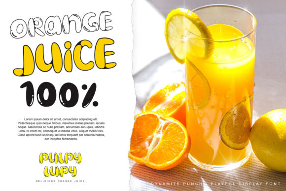 Dynamite Punch Font - Preview 3