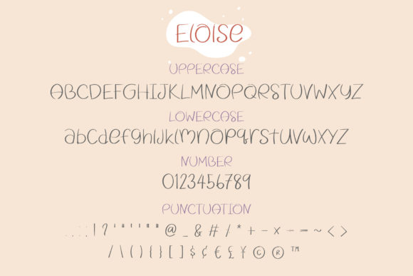 Eloise Handwritten Font - Preview 2