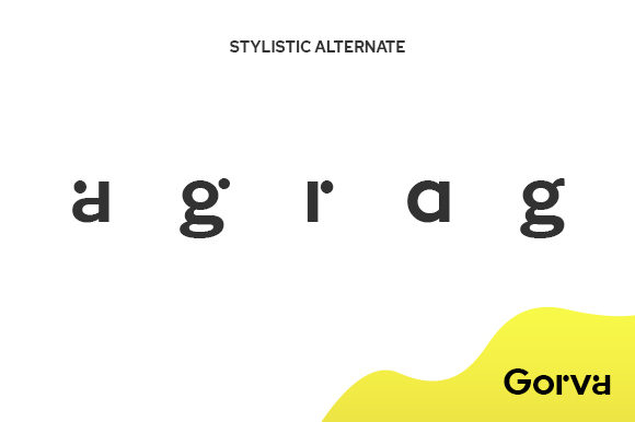 Gorva Font - Preview 2