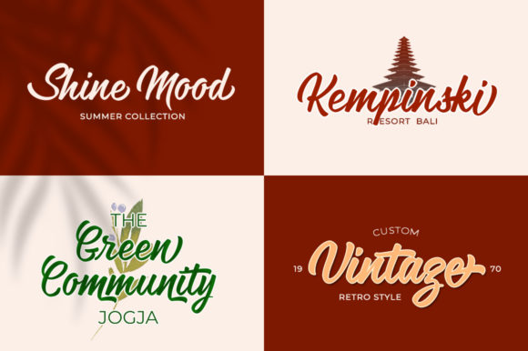 Hontana Font PNG with transparent background - Preview 3