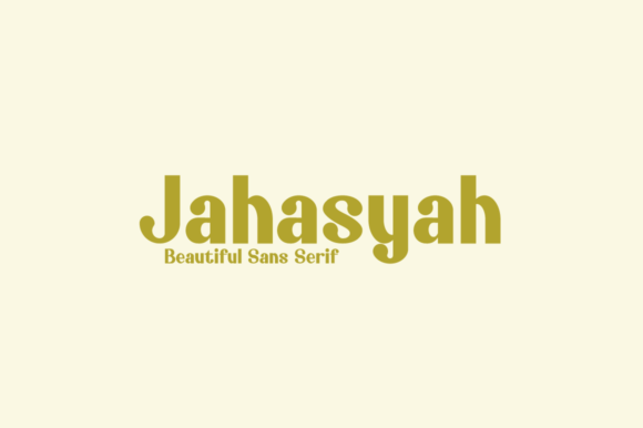 Jahasyah Font - Preview 5