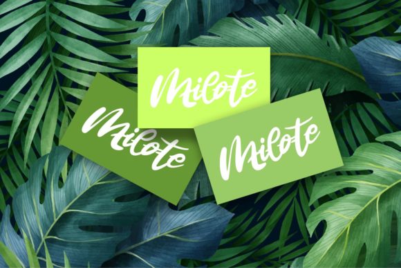 Jalie Font PNG with transparent background - Preview 1