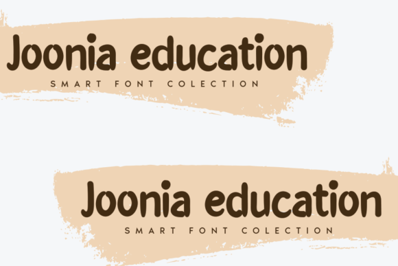 Joonia Education Font PNG with transparent background - Preview 1