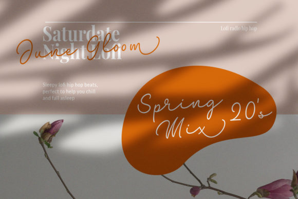 Lavitanie Font font preview - 5