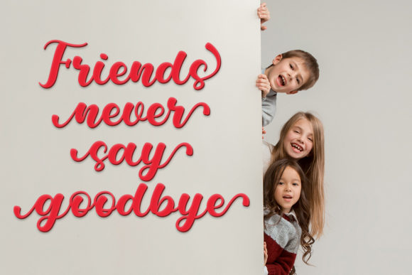 Milkshake Scriptsweet Font PNG with transparent background - Preview 5