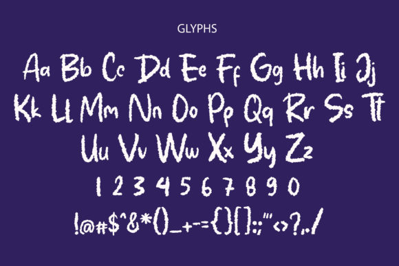 Mystery Night Font PNG with transparent background - Preview 2