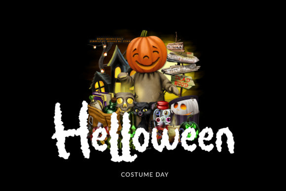 Mystery Night Font PNG with transparent background - Preview 3