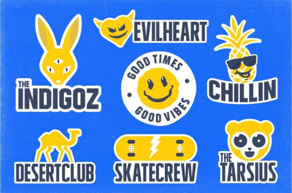 Richson Font PNG with transparent background - Preview 4