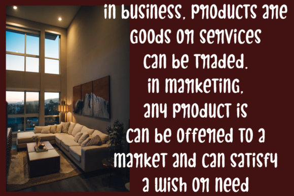 Roomwork Font PNG with transparent background - Preview 2