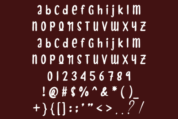 Roomwork Font PNG with transparent background - Preview 3