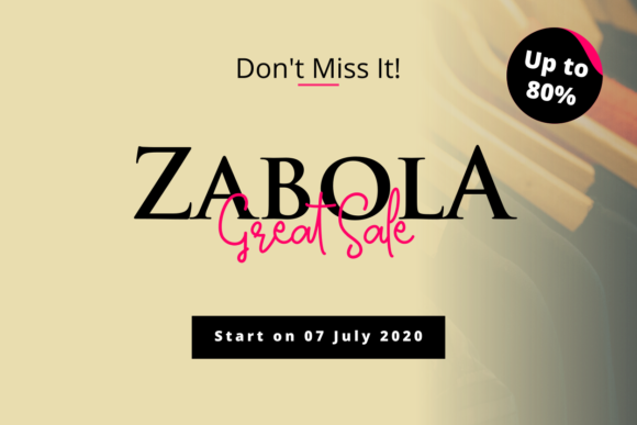 Sallome Font font preview - 5
