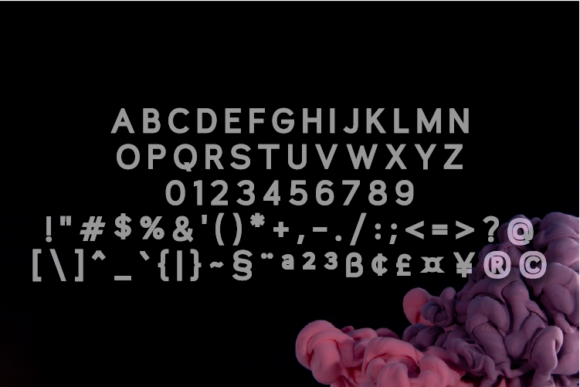 Sexyton Font PNG with transparent background - Preview 1