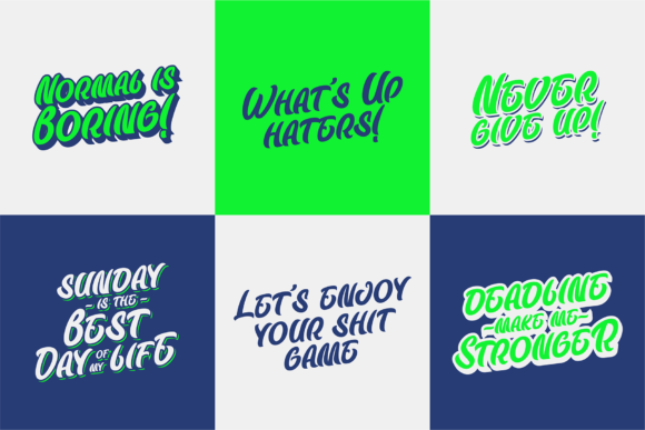 Badfury Font - Preview 3