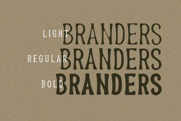 Branders Font - Preview 2
