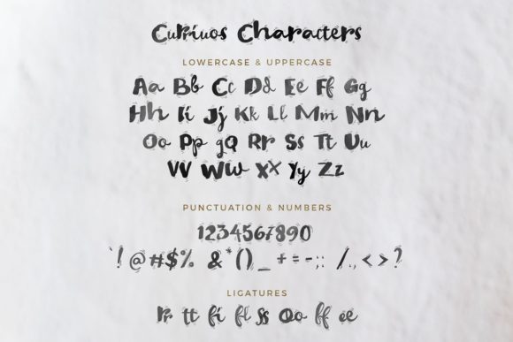 Currant Font - Preview 5