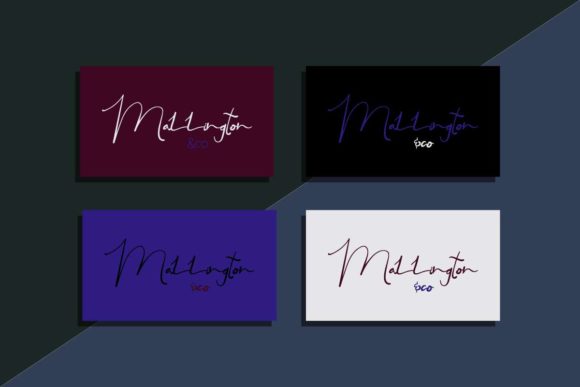 Eleanor Satnight Font - Preview 3