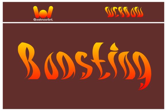 Eternal Flame Font - Preview 1