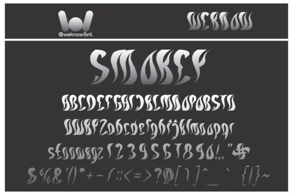 Eternal Flame Font - Preview 3