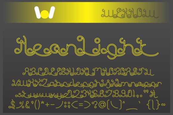 Ethereal Sky Font - Preview 3