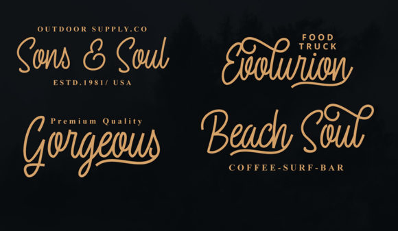 Fasterox Font PNG with transparent background - Preview 4