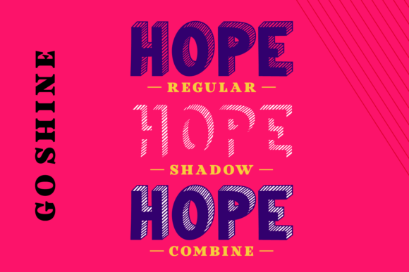 Go Shine Font - Preview 1