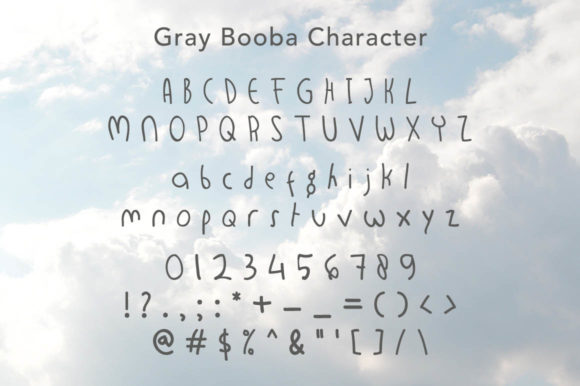 Gray Booba Font - Preview 4