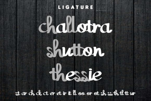 Grey Cloud Font - Preview 5