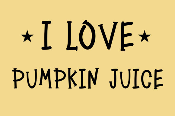 Happy Pumpkin Font - Preview 4