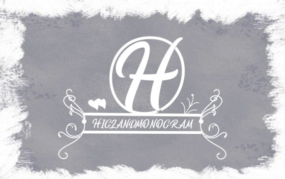 Higlandmonogram Font PNG with transparent background - Preview 1