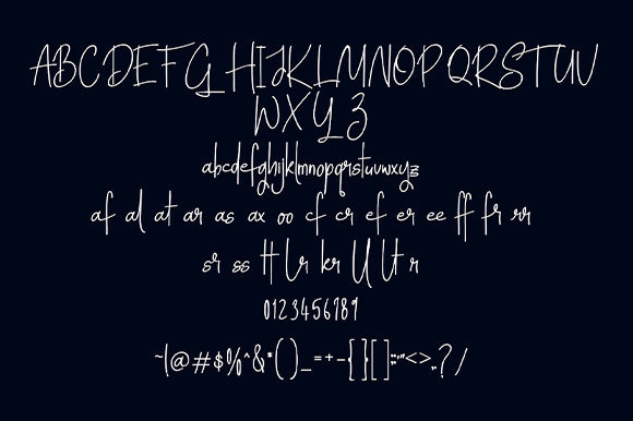 Horizon Mountain Font PNG with transparent background - Preview 2