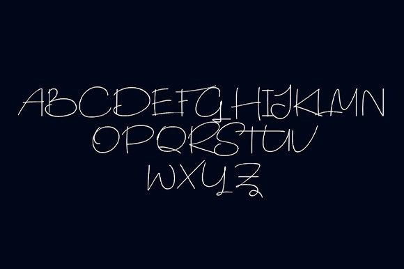 Horizon Mountain Font PNG with transparent background - Preview 3