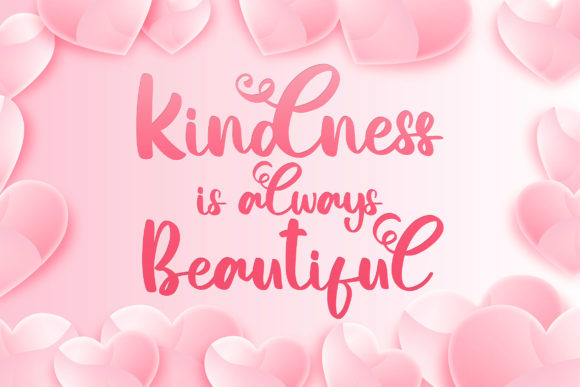 Nadine Sheila Font PNG with transparent background - Preview 1