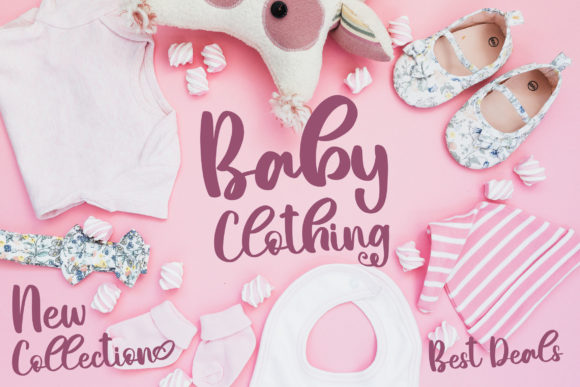 Nadine Sheila Font PNG with transparent background - Preview 3