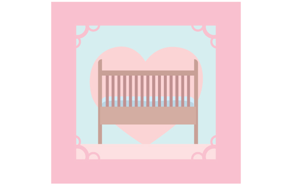 Baby Crib SVG Cut file by Creative Fabrica Crafts · Creative Fabrica
