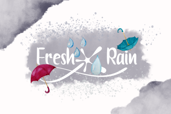 Aaron Fresh Font PNG with transparent background - Preview 1