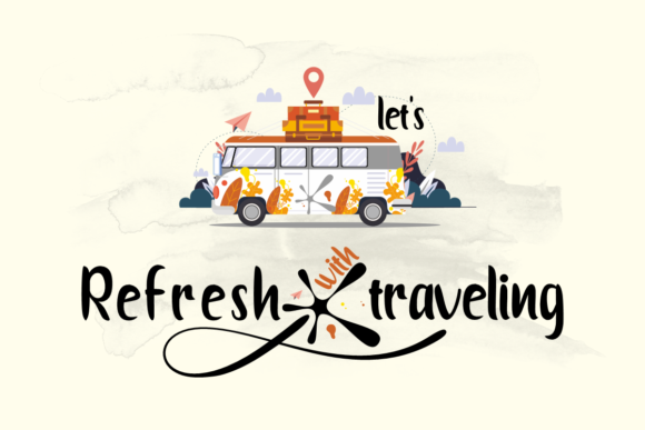 Aaron Fresh Font PNG with transparent background - Preview 3