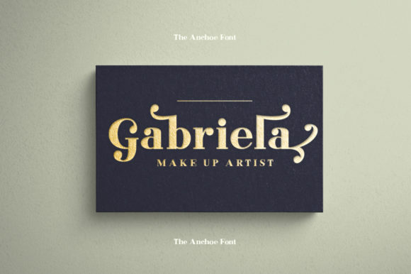 Anchoe Font - Preview 4