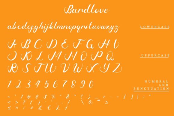 Bardlove Font - Preview 4