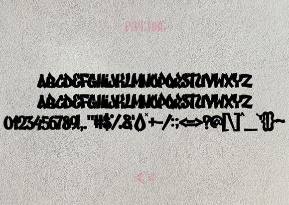 Downtown Vibes Font PNG with transparent background - Preview 3