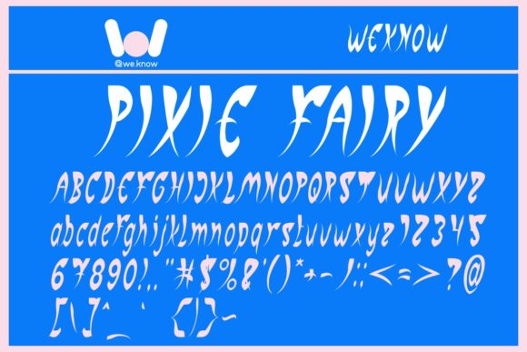 Experiment Butterfly Font PNG with transparent background - Preview 3