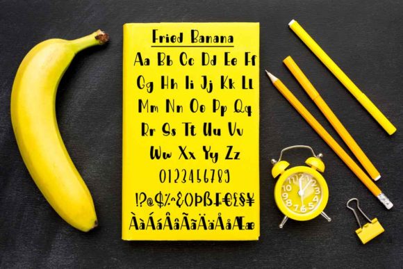 Fried Banana Font - Preview 5