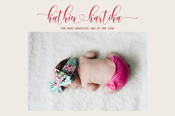 Love Derlina Font PNG with transparent background - Preview 3