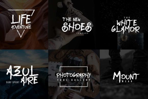 Manly Dack Font PNG with transparent background - Preview 3