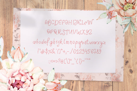 Marcerista Font PNG with transparent background - Preview 1