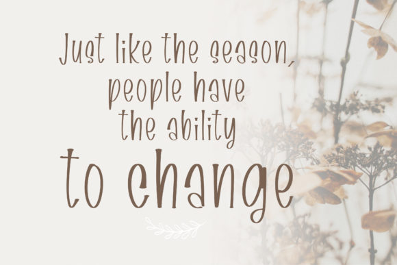 Fall Harvest Font - Preview 6