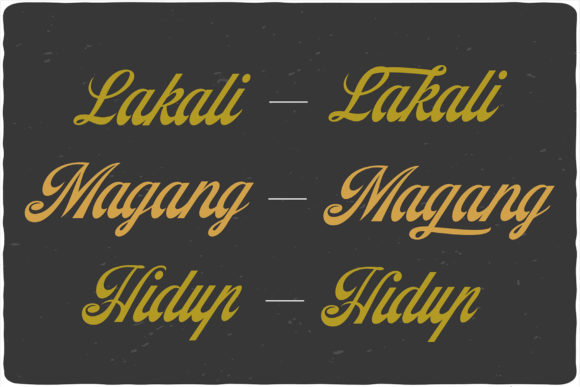 Mugdana Font PNG with transparent background - Preview 3