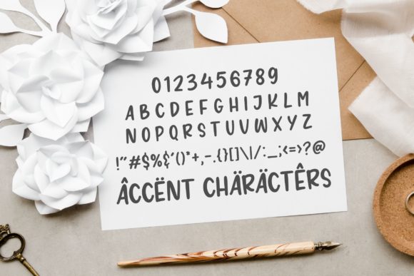 Rintik Sendu Font PNG with transparent background - Preview 4