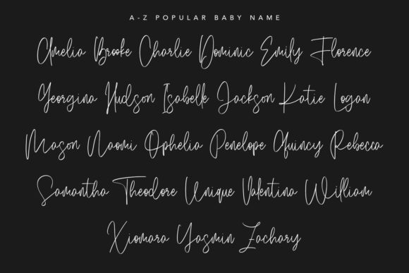 Salmander Bentols Font PNG with transparent background - Preview 5