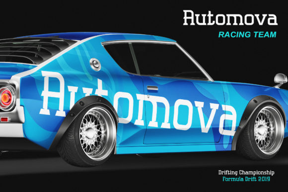 Automova Font - Preview 3